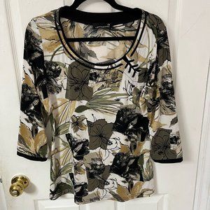 Laura multi coloured top